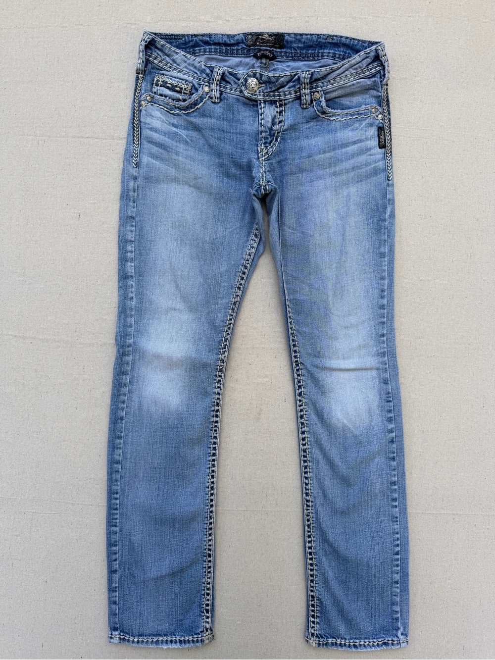 Silver Jeans - Light Wash Women's Jeans - Blue